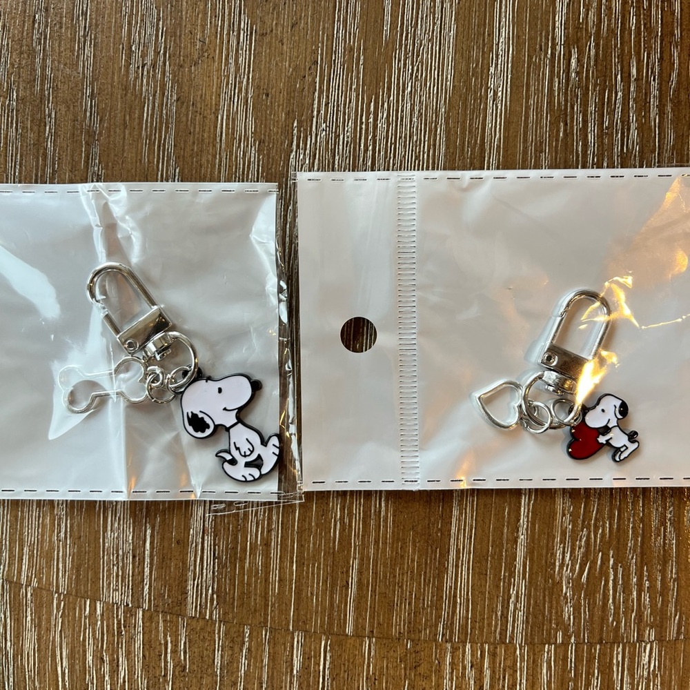 Peanuts Snoopy Keychain Set Valentines
